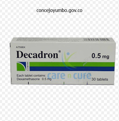 8 mg decadron trusted